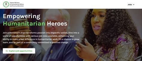 Humanitarian Aid Careers .